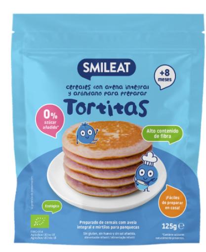 alim infantil MIX TORTITAS AVENA INTEGRAL Y ARANDANOS BIO 125G