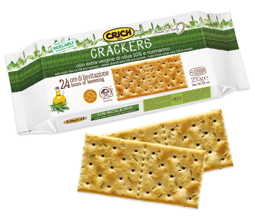 pan CRACKERS ROMERO Y ACEITE DE OLIVA VIRGEN 250GR