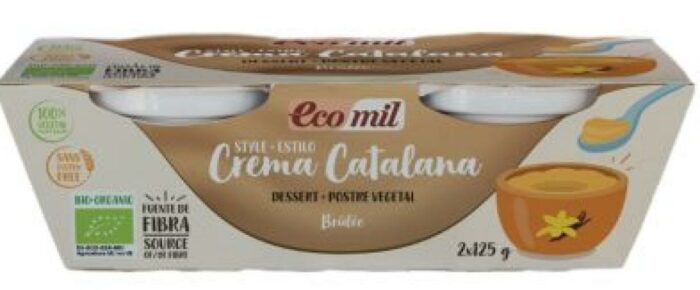 postres POSTRE VEGETAL CREMA CATALANA BIO 2X125G