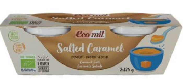 postres POSTRE VEGETAL SALTED CARAMELO BIO 2X125G
