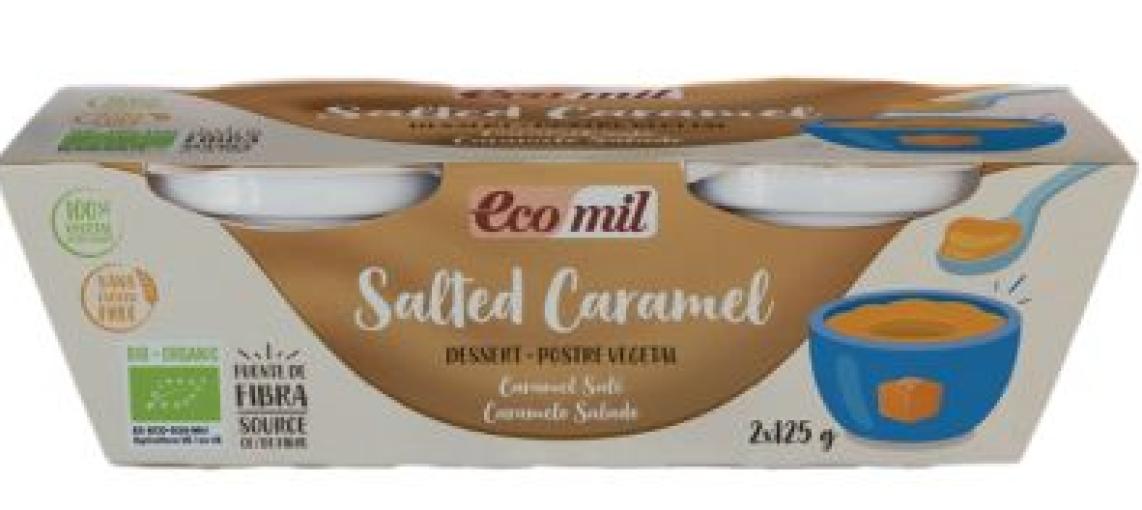 postres POSTRE VEGETAL SALTED CARAMELO BIO 2X125G