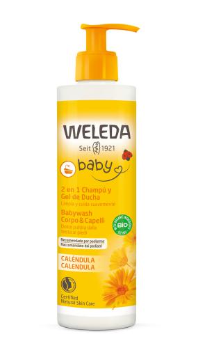 higiene infantil 2 EN 1 CHAMPU Y GEL DE DUCHA CALENDULA BIO 400ML