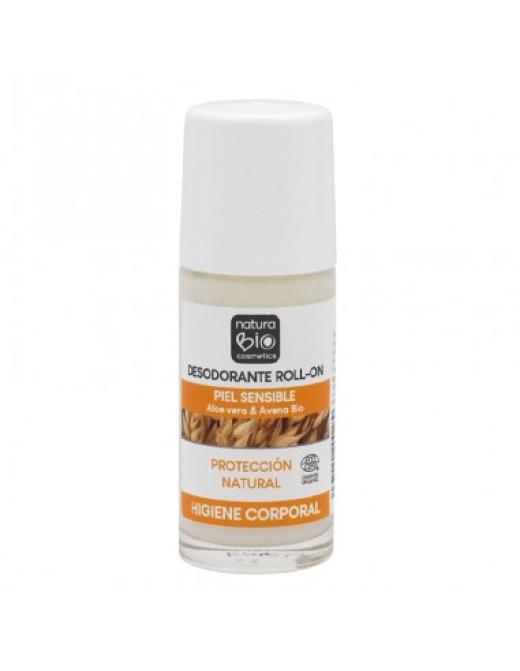 línea corporal DESODORANTE ALOE-AVENA ROLL-ON 50ML BIO
