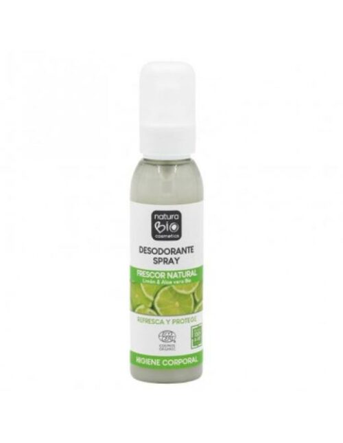 línea corporal DESODORANTE SPRAY FRESCOR NATURAL 100ML.