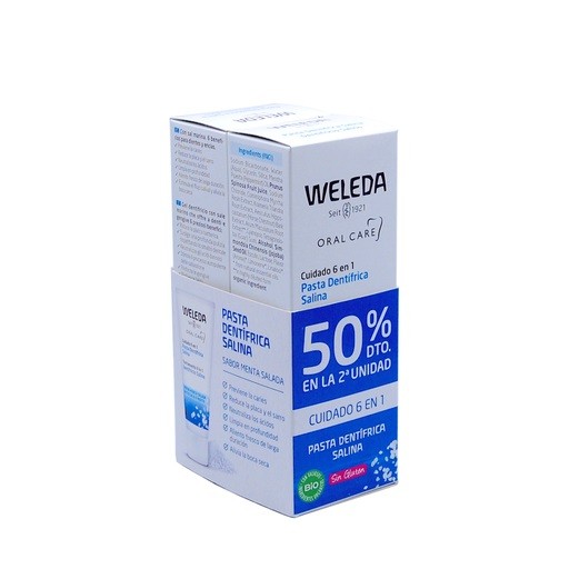 línea corporal DUPLO DENTIFRICO SALINA 2ª50%