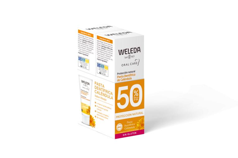línea corporal DUPLO DENTRIFICO CALENDULA 2ª50%