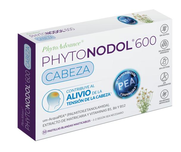 sistema nervioso PHYTONODOL 600 CABEZA 10 GUMMIES
