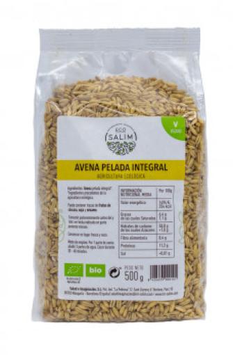 granos y semillas AVENA PELADA INTEGRAL 500 GR