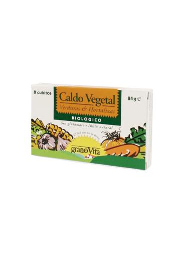 sales, condimentos y salsas CALDO VEGETAL BIO, 84 g
