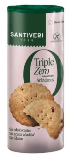 repostería y chocolates GALLETAS ARANDANOS TRIPLE ZERO 205GR