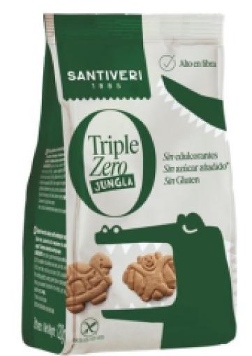 repostería y chocolates GALLETAS JUNGLA TRIPLE ZERO 120GR