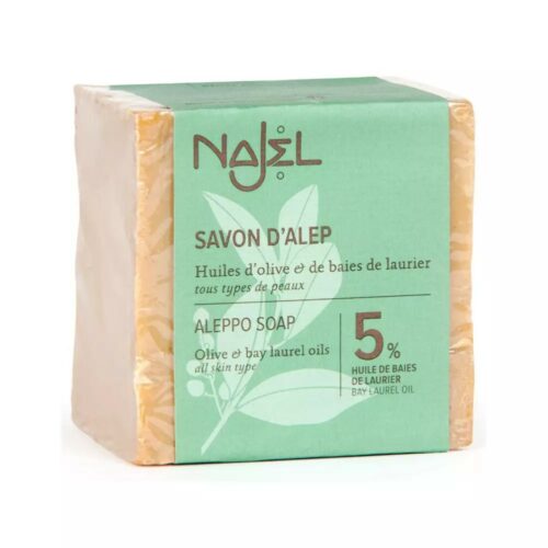 jabonetas JABON DE ALEPO 5% ACEITE DE BAYAS 190G