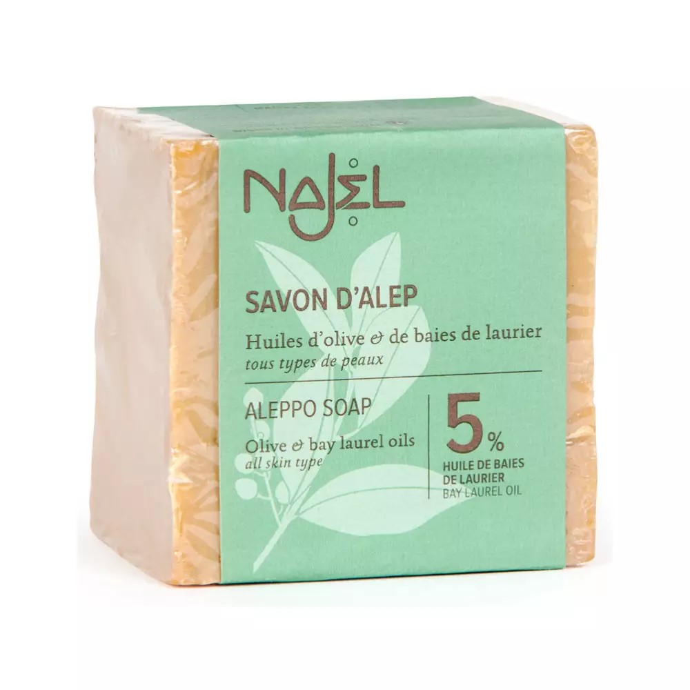 jabonetas JABON DE ALEPO 5% ACEITE DE BAYAS 190G