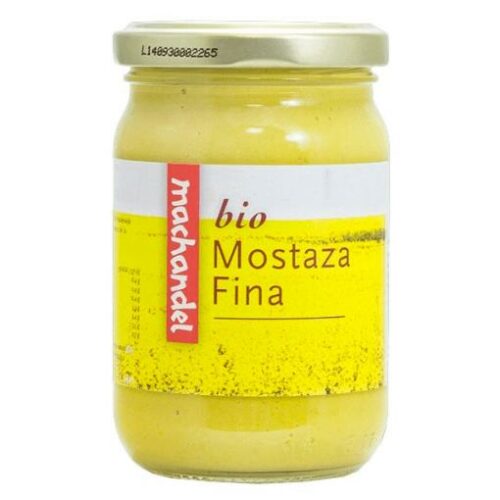 sales, condimentos y salsas MOSTAZA FINA BIO 200ML