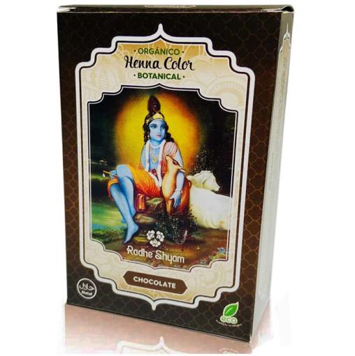línea capilar HENNA POLVO CHOCOLATE 100G