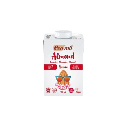 bebidas ECOMIL ALMENDRAS SIN AZUCAR 500ML