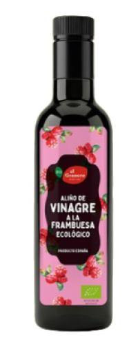 aceites y vinagres ALIÑO DE VINAGRE A LA FRAMBUESA BIO 250ML