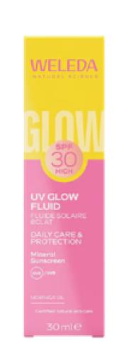 línea facial FLUIDO SOLAR GLOW SPF 30 30ML
