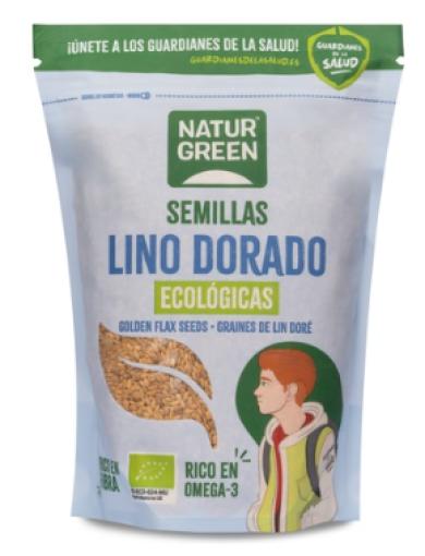 granos y semillas SEMILLAS DE LINO DORADO BIO 500G