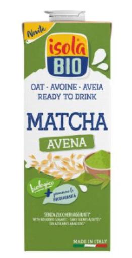 bebidas BEBIDA VEGETAL AVENA MATCHA BIO 1L