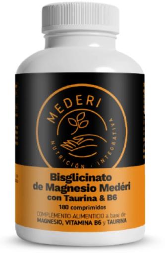 minerales BISGLICINATO DE MAGNESIO 180 COMRPIMIDOS