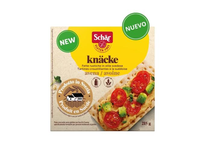 celiacos KNÄCKE PAN CRUJIENTE CON AVENA 215GR