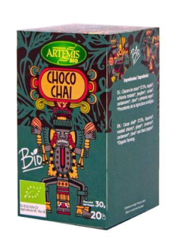 plantas en filtro TE ECOCOLOGICO CHOCO CHAI 20 FILTROS
