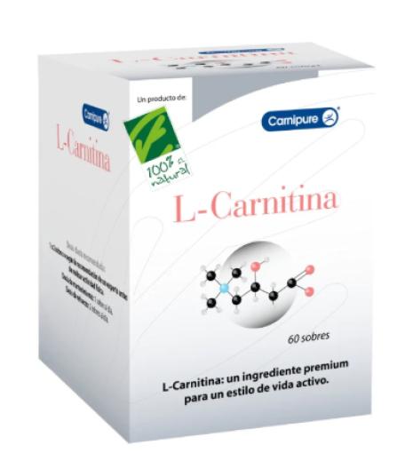 control de peso L-CARNITINA 60 SOBRES