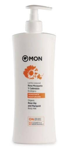 línea corporal LECHE CORPORAL ROSA MOSQUETA Y CALÉNDULA ECO, 500 ml