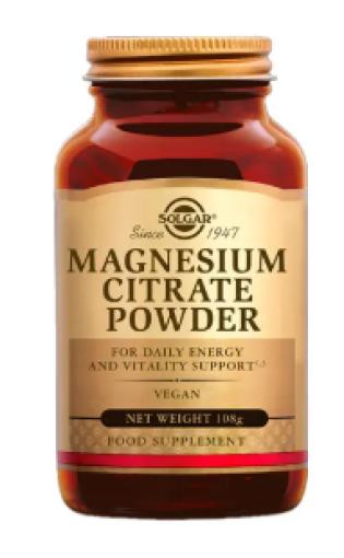 minerales MAGNESIO CITRATO POLVO 108G